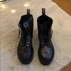 DR MARTENS iridescent PASCAL boots
